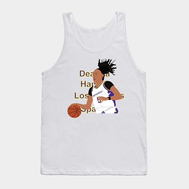 Dearica Hamby with the ball in hand Tank Top by GiCapgraphics